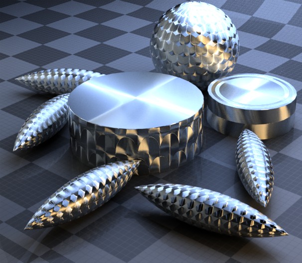 anisotropic reflections