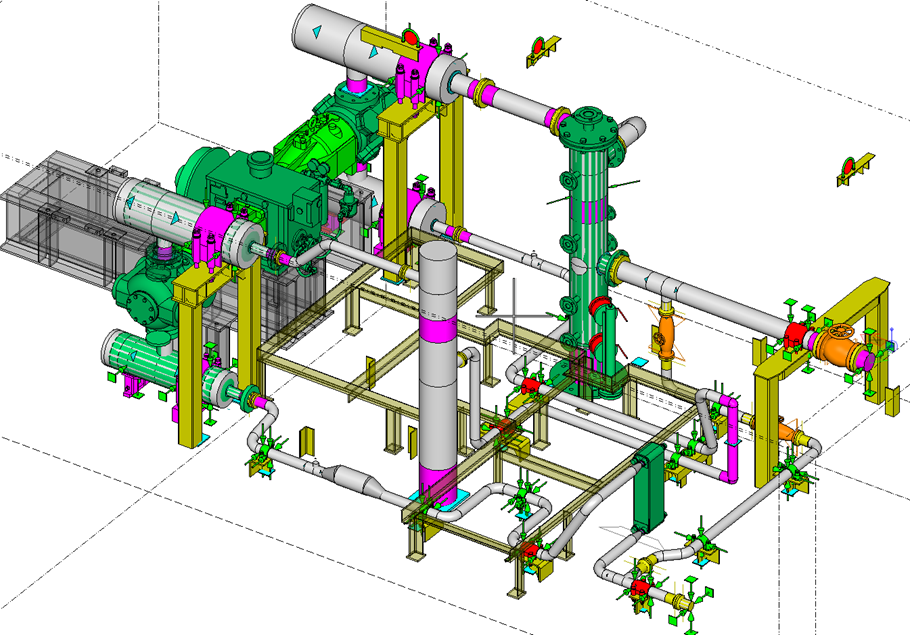 autopipe as a main tool for piping design    autocad as a