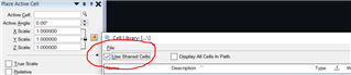 Use Shared Cells on by default