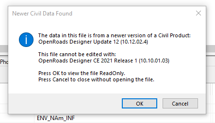 I am getting an error “The version of this file is not compatible