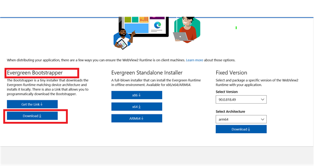 microsoft edge webview2 runtime download